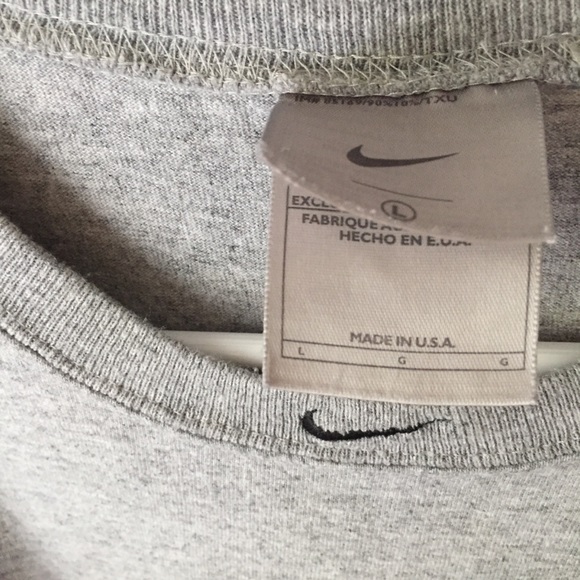 Nike Grey Cotton Short Sleeve Basketball Tank - Picture 4 of 6